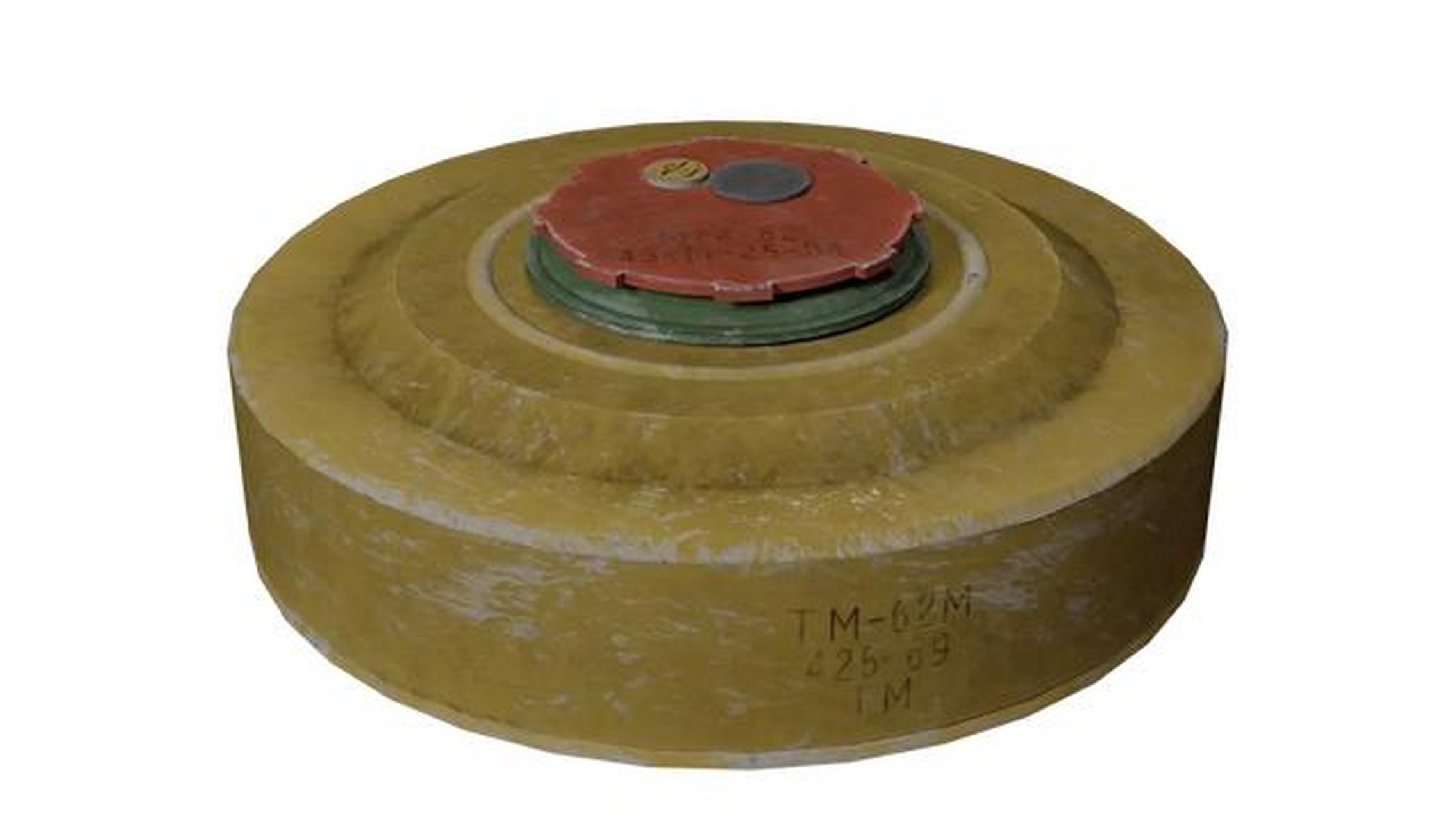 以下是几种常见的反坦克地雷: 1,tm-62(俄罗斯式):这种地雷主要由苏联