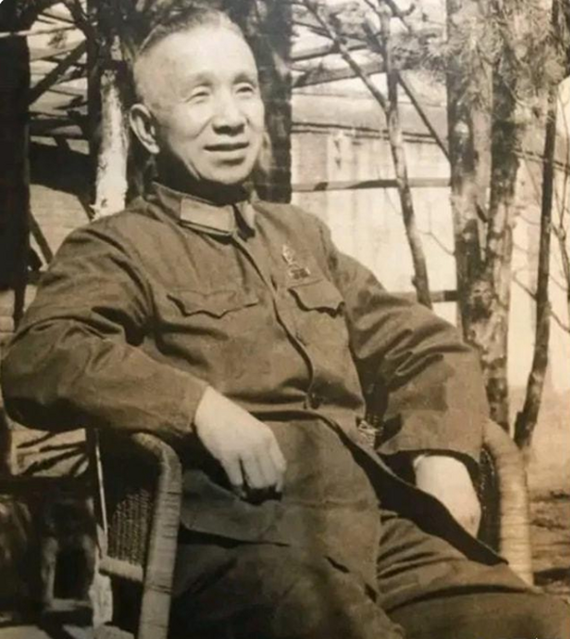 粟裕将军晚年照片