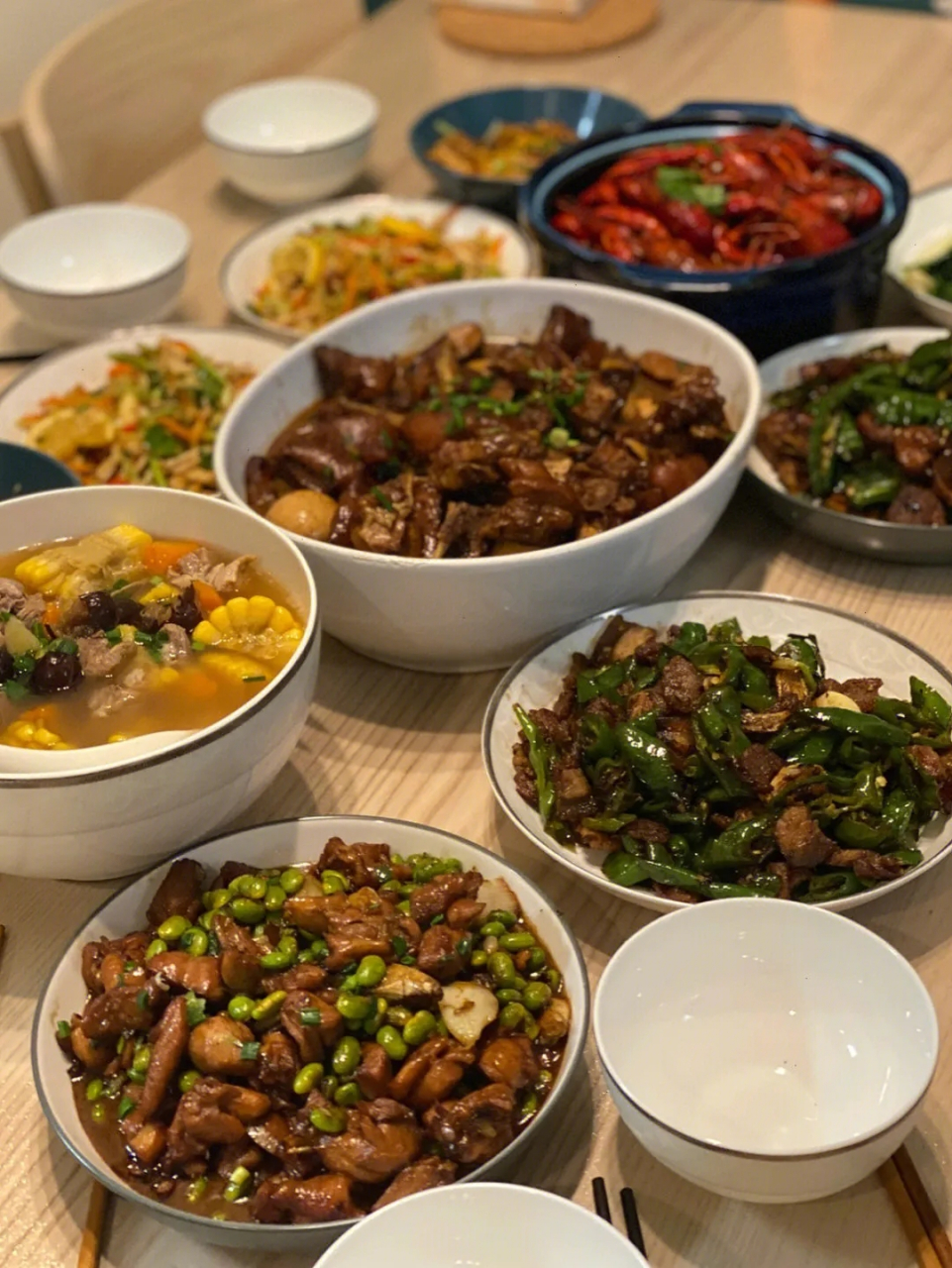 图一,四川朋友请吃饭 图二,湖南朋友请吃饭 图三,广东朋友请吃饭