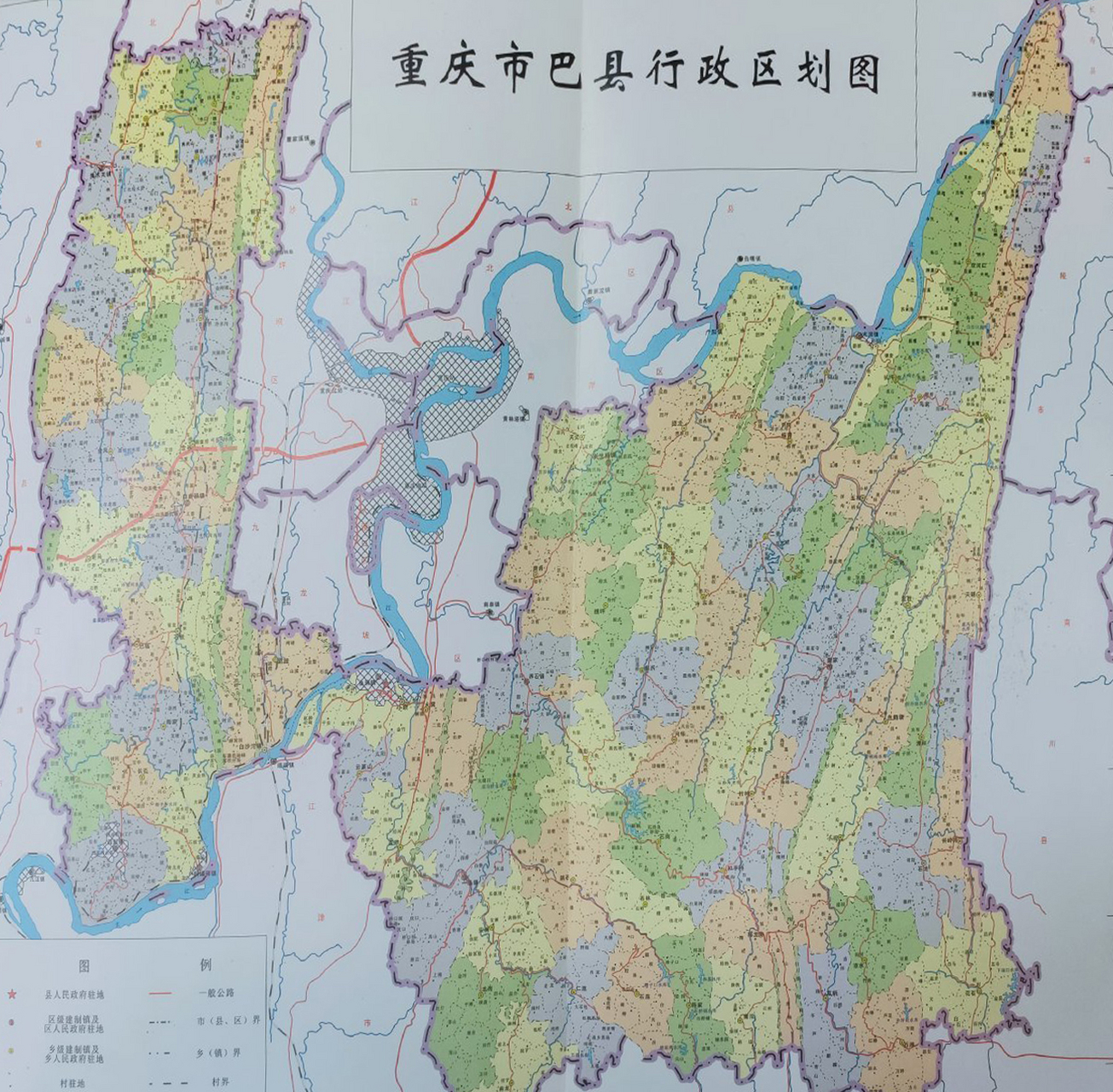 重庆老巴县地图图片