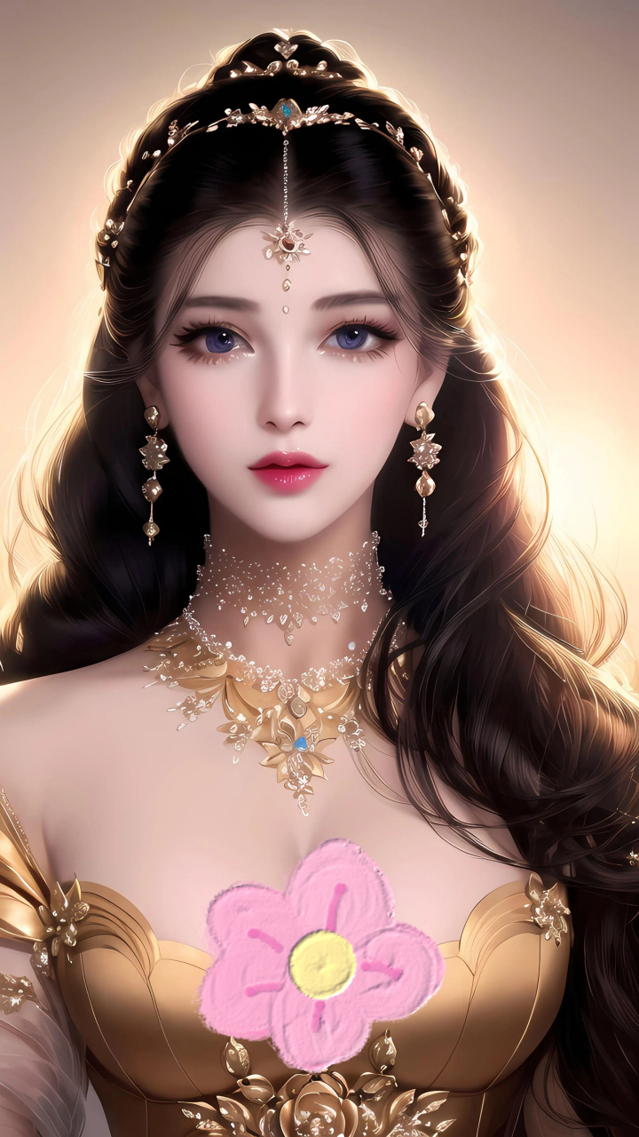 欣赏西域公主的绝美颜值#动漫美女