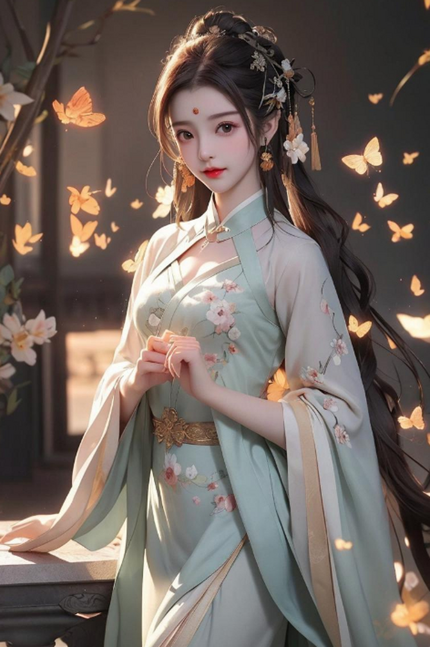 古风美女#国风古韵# #古风