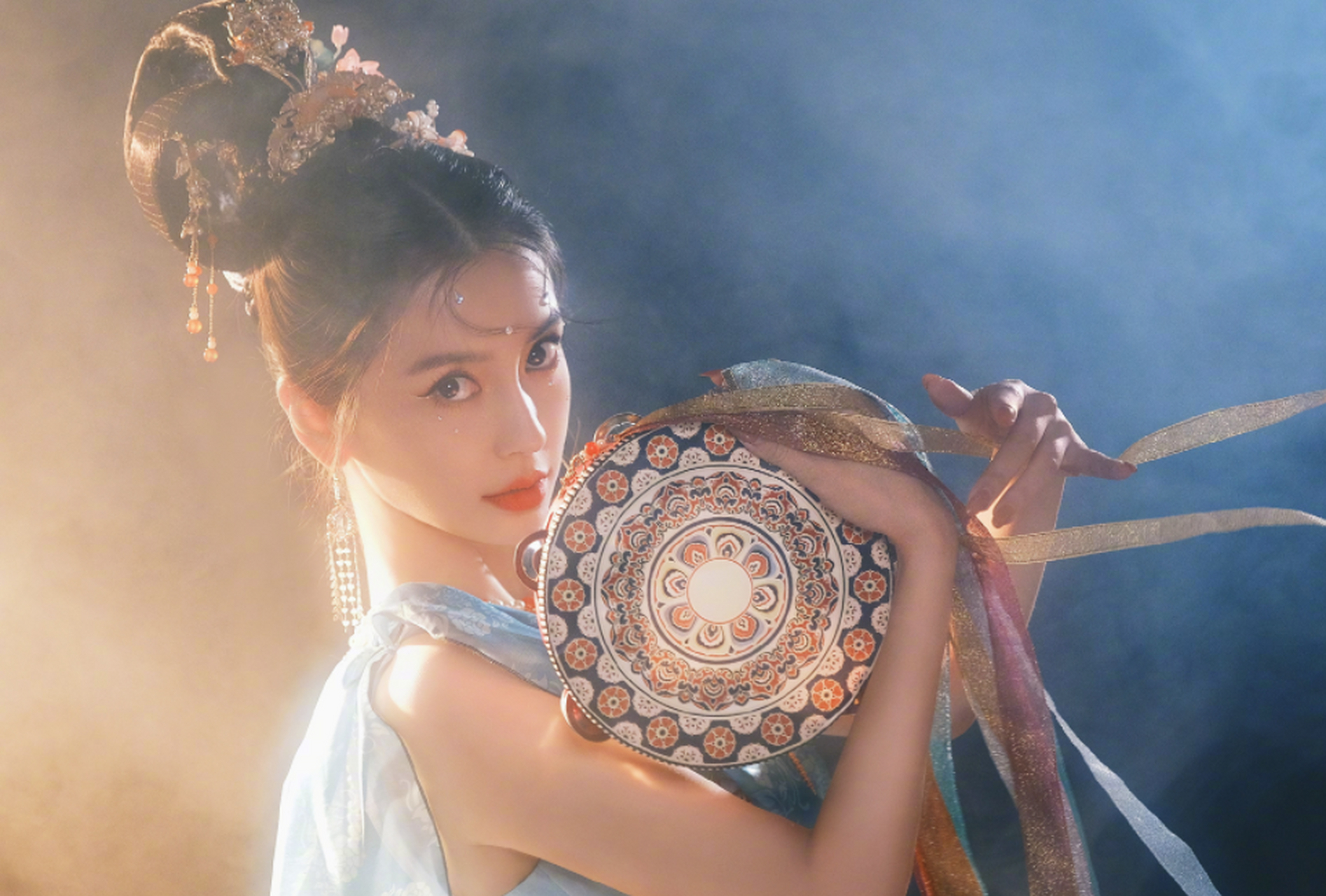 angelababy的飞天造型令人惊艳,成为众多人心目中的女神形象 #angela