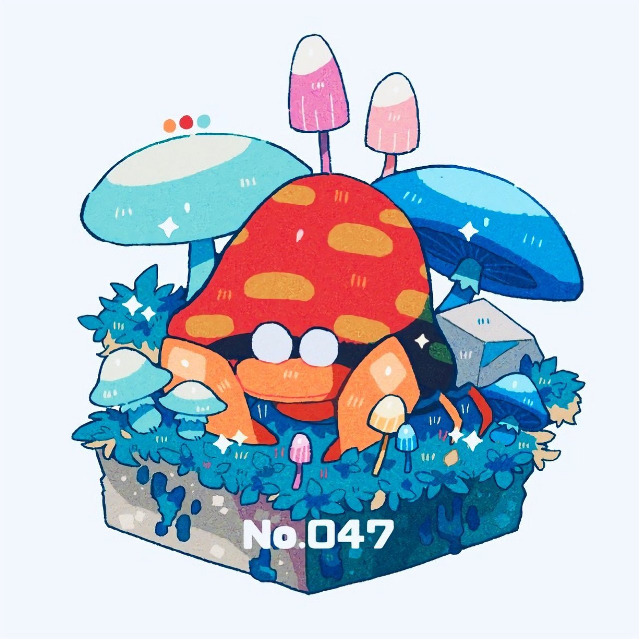 派拉斯特 #精灵宝可梦# #二次元# #动漫