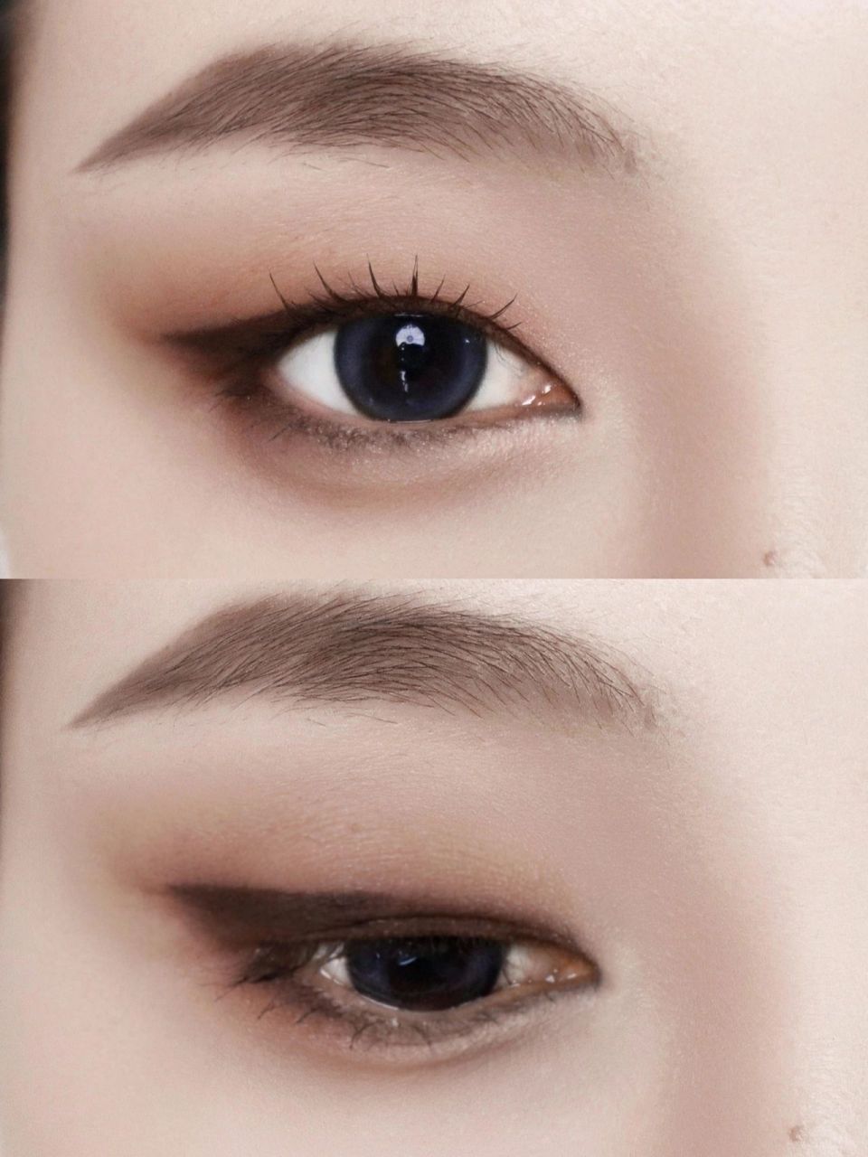 jennie漫画感烟熏猫眼妆,单眼皮仿妆教程 今天还是煎妮的仿妆啦 奶凶