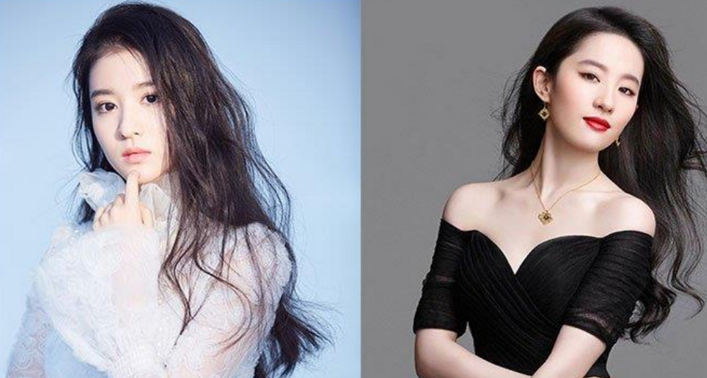 这部剧中的两个女主角,刘亦菲和王楚然,长得可真是有异曲同工之妙 !!