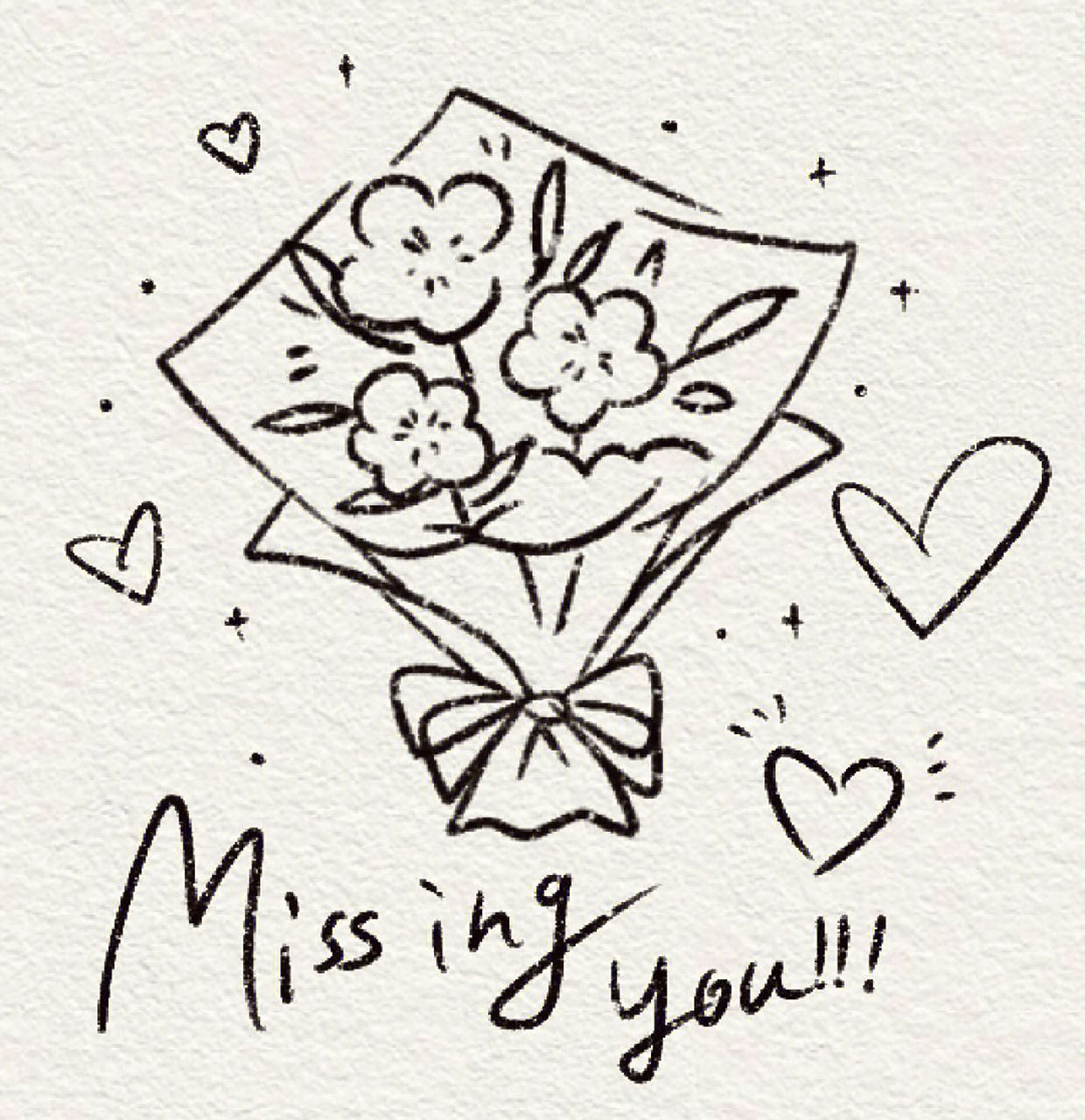 花束贺卡简笔画教程