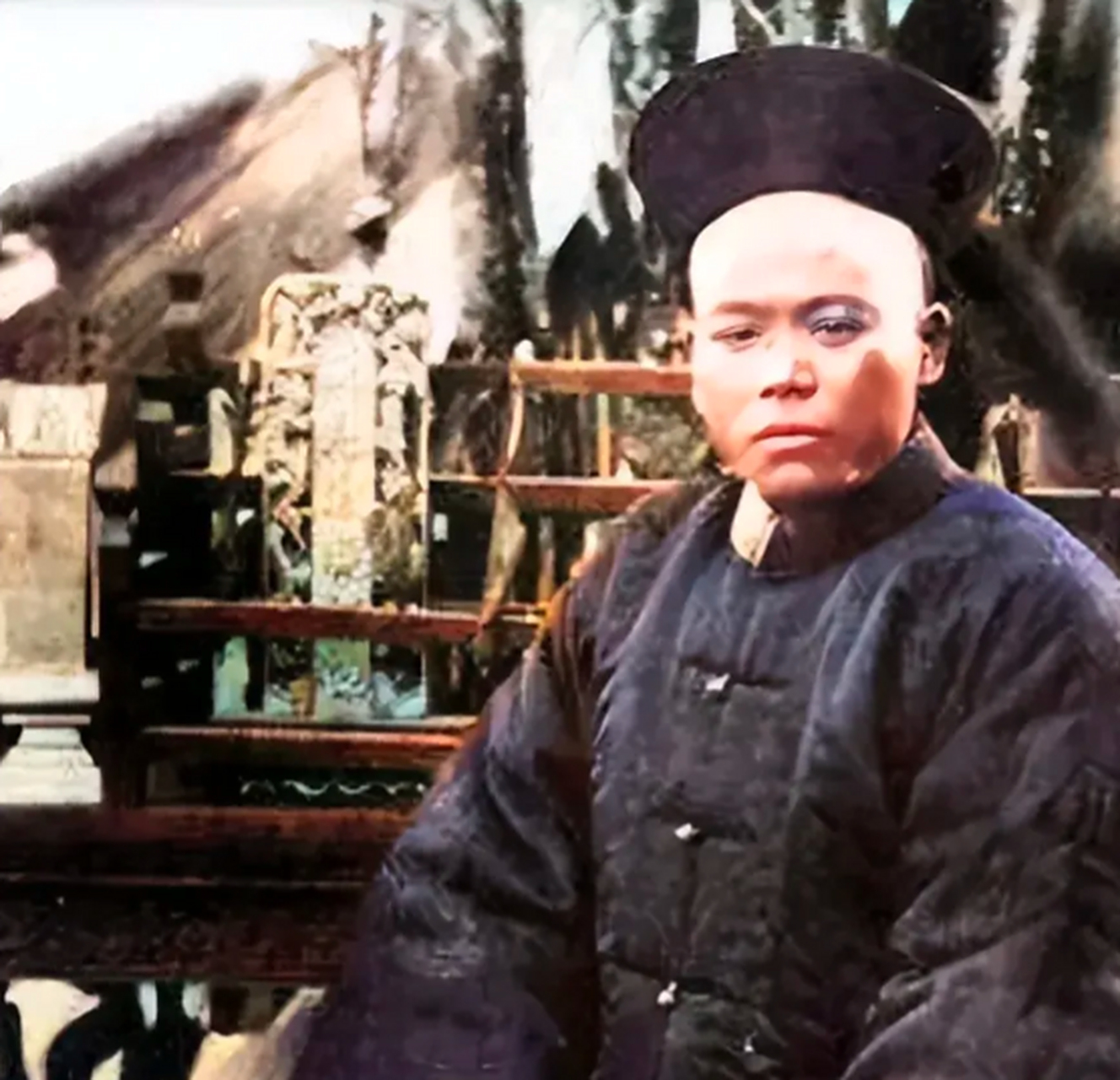 这是一代淮军悍将"程学启"的一张后期上色照片.