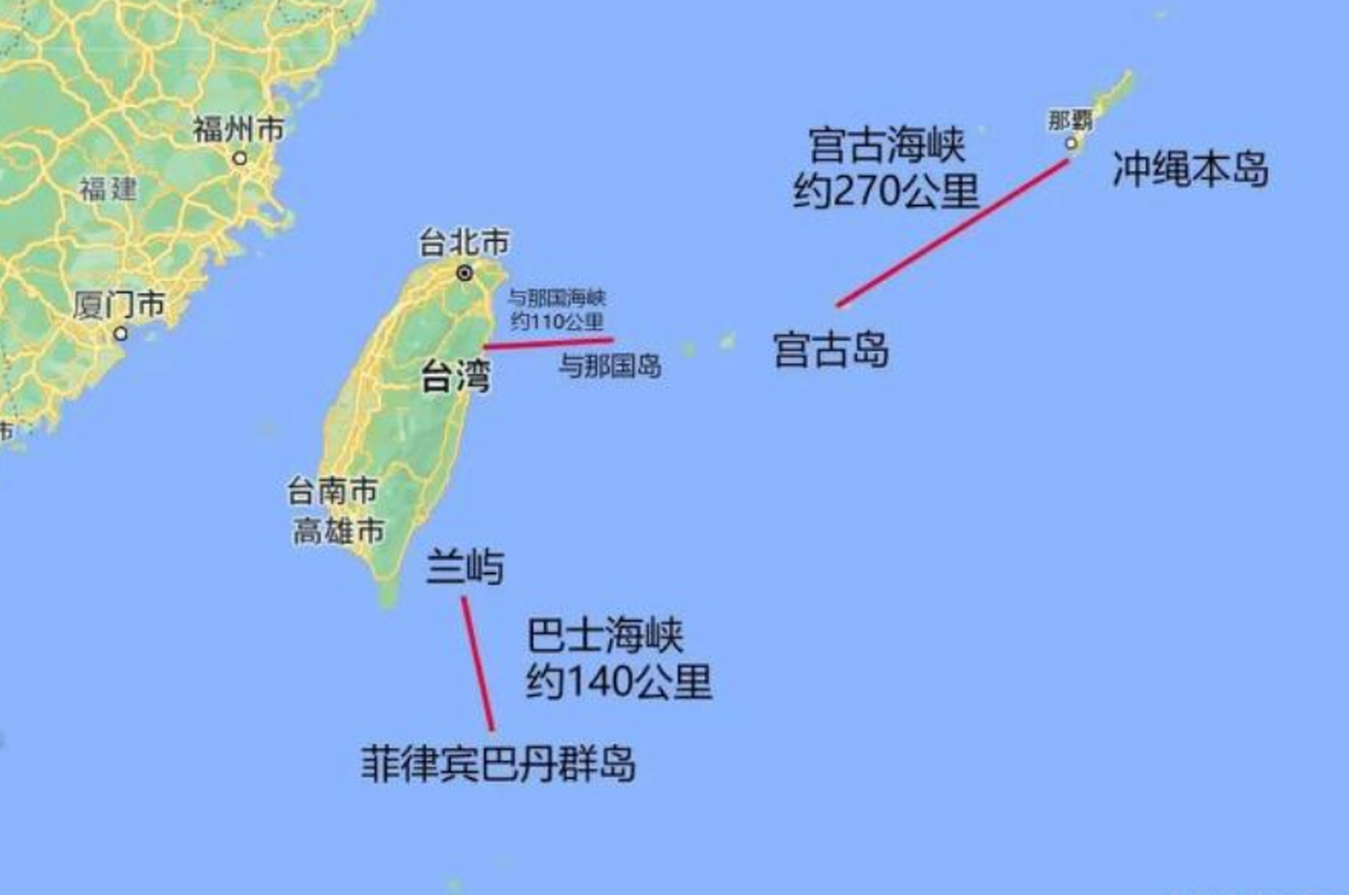 c形包围圈已形成,中国陷入四面楚歌,台海开战先打日本 南海方向的
