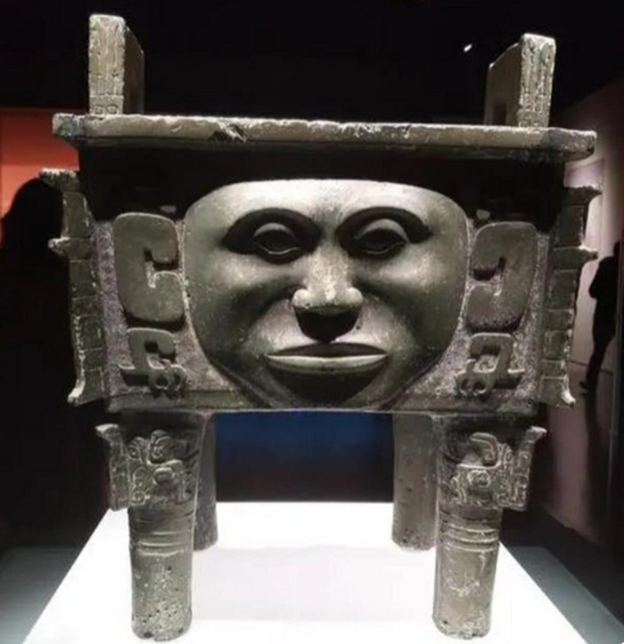 1959年,湖南宁乡县一个农民上山务农时,在一个山洞中意外发现了它.