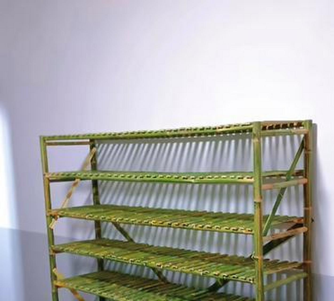 朋友老公制作的竹架子,真是太好了,我老公要是有这手艺,我都美死了!