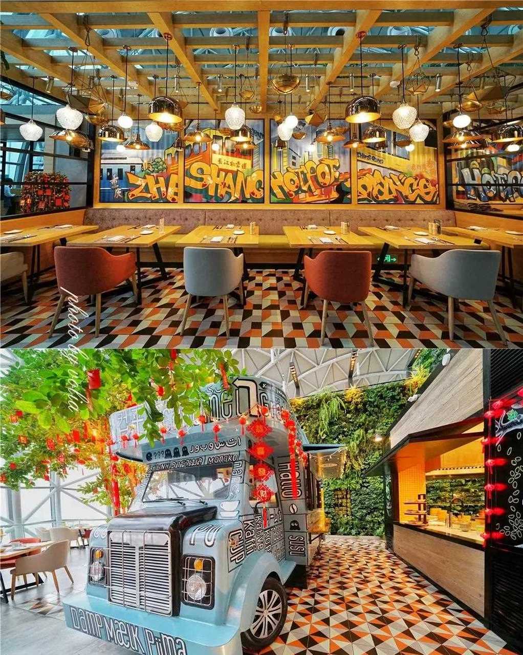 重庆来福士洲际酒店的重·林botanica餐厅并不仅仅是一个餐厅,从环境