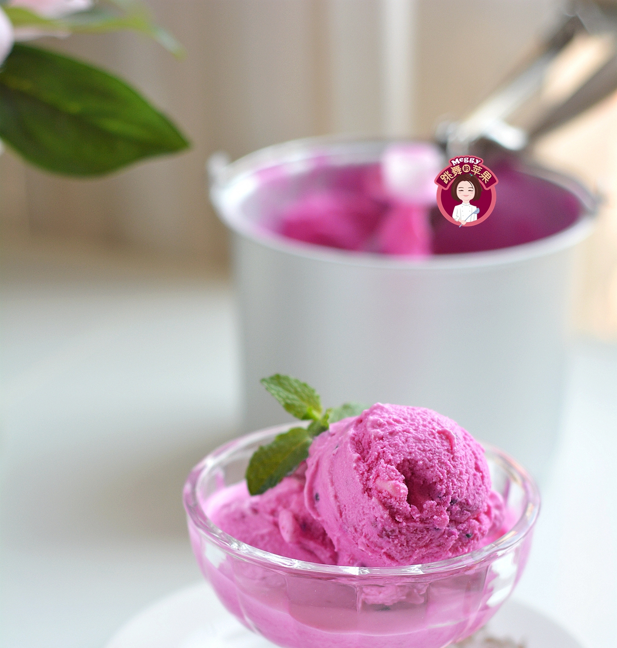 今儿我先来分享有颜值有内涵的火龙果冰淇淋,千万别以为做法有多难.