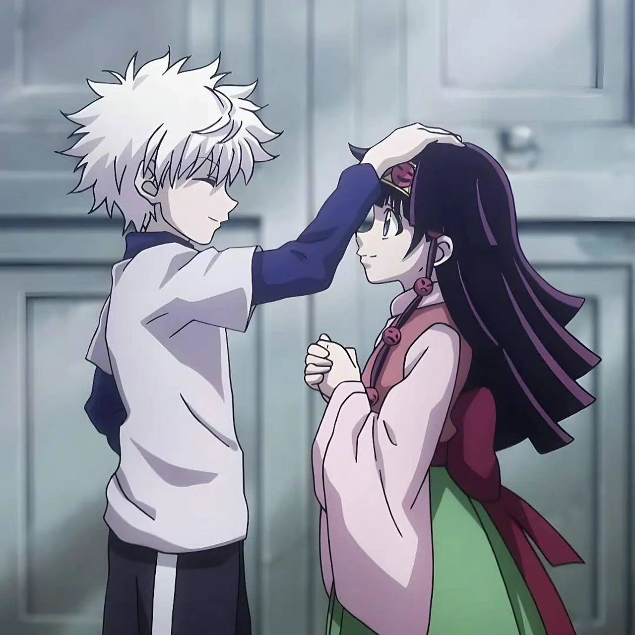 在看|全职猎人  好可爱呀奇犽和亚路嘉.