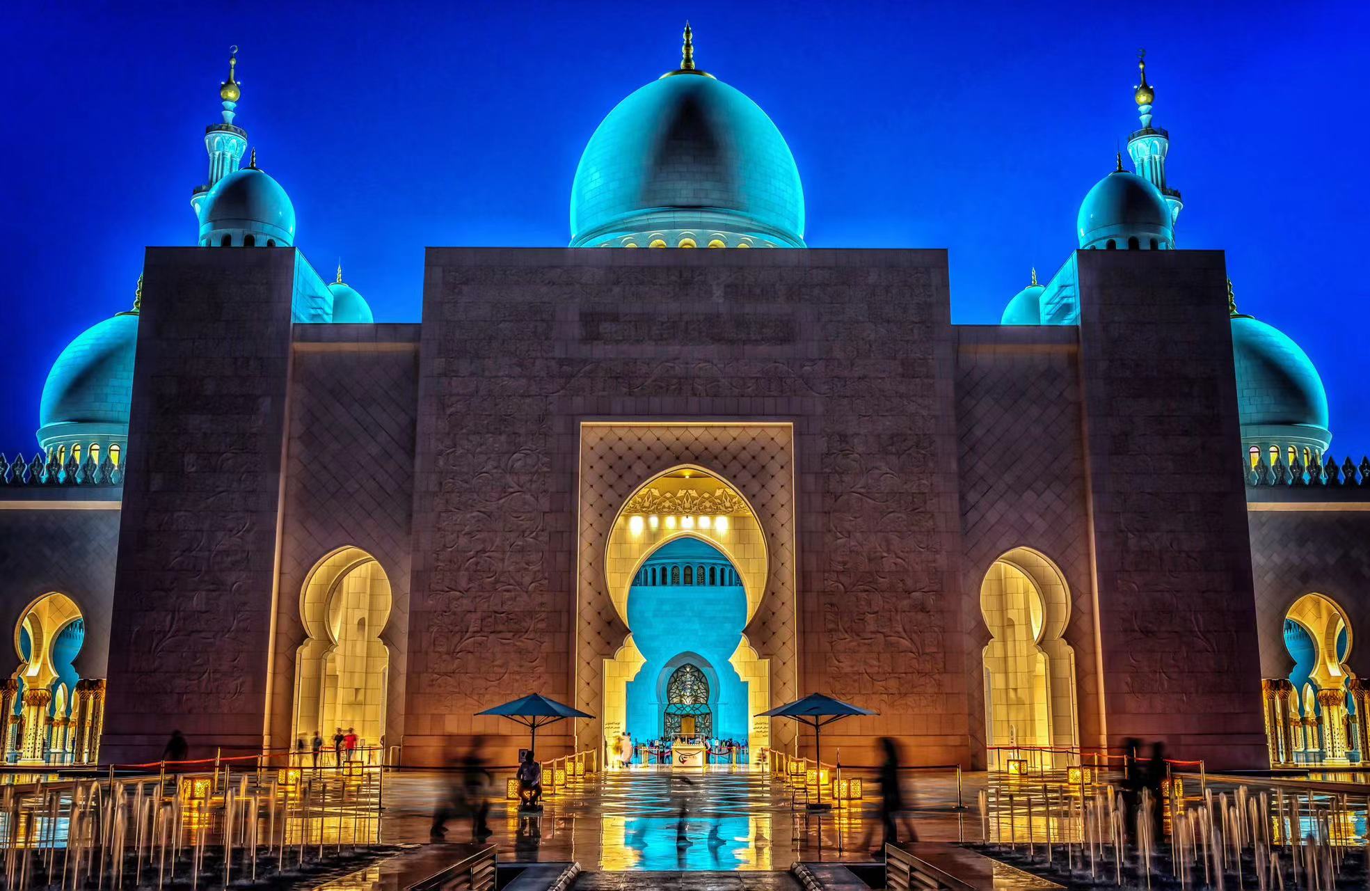 它既时一座世界著名的阿拉伯风格