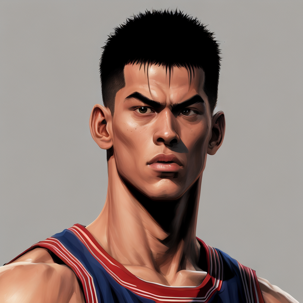 篮球是我的激情,每一次投篮都是一种享受 -- 三井寿  [开心][开心]