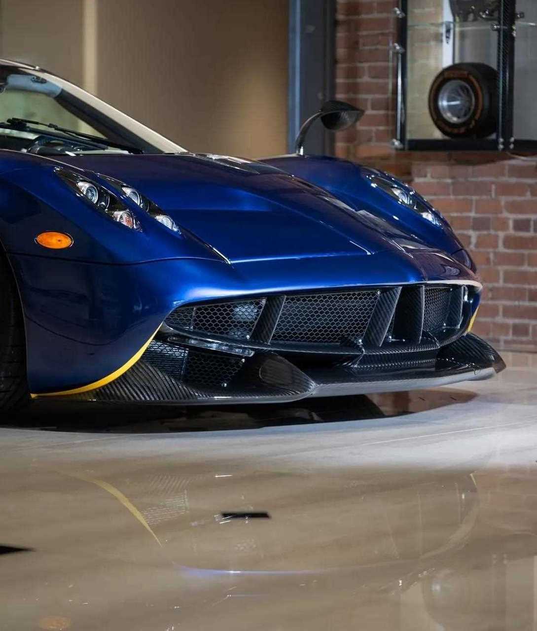 拉风带派!帕加尼 huayra(阿根廷蓝)[再见]