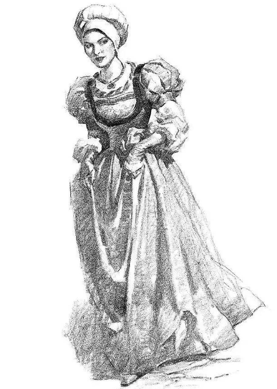 杭州画室#美国画家安德鲁·路米斯速写欣赏