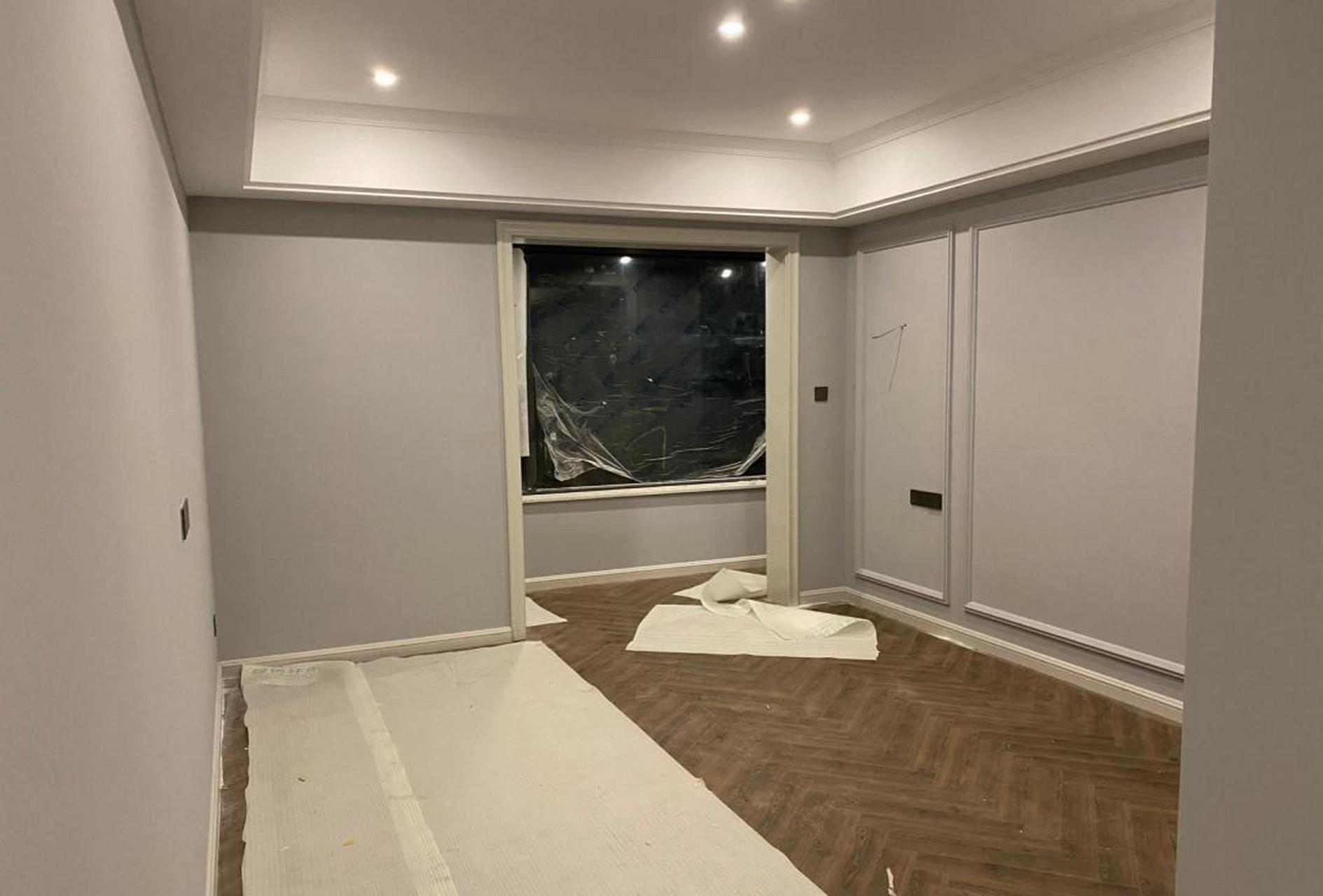 新房装修半成品,整体的效果还不错,目前正在安装柜子中,真的特别期待