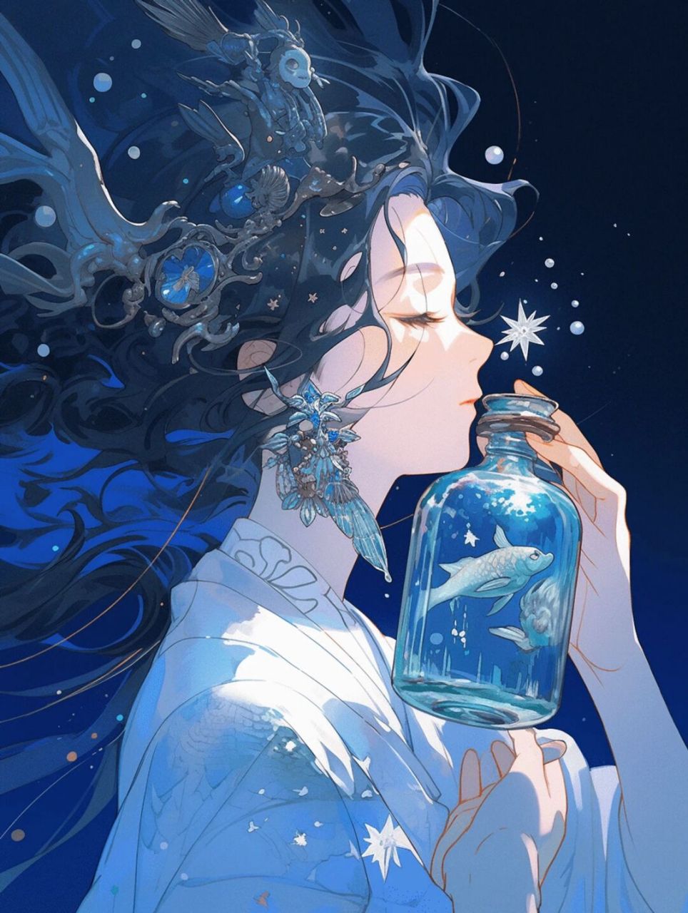 探索水瓶座:风象星座的秘密宇宙  呀呀呀,四窝大水瓶,魅力四射无前例.