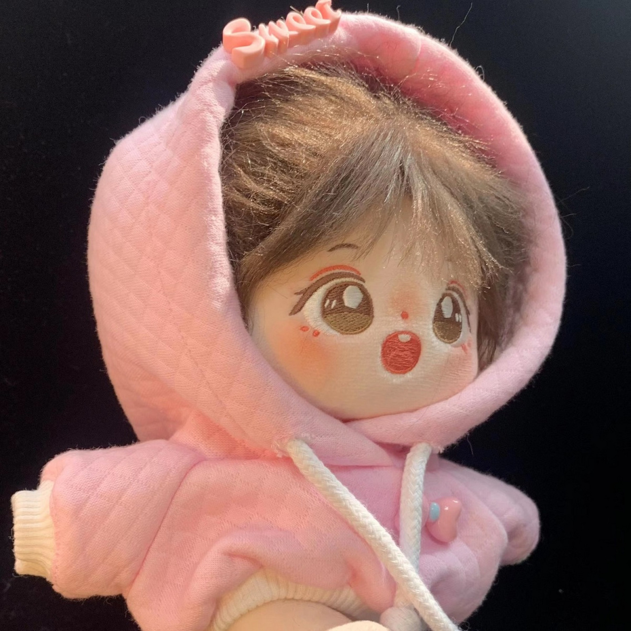 20厘米棉花娃娃#衣服娃衣卫衣套装玩偶衣服棉花娃娃#棉花娃娃屋