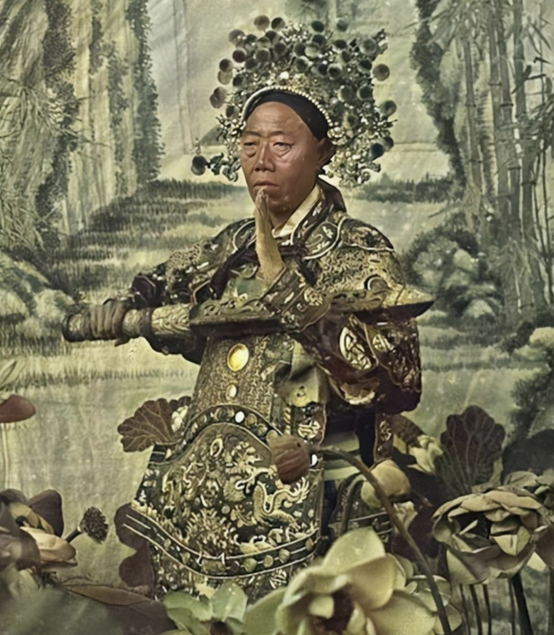 清朝末期,大太监李莲英,看上去满脸脓疮有点丑陋,能够被慈禧太后宠爱