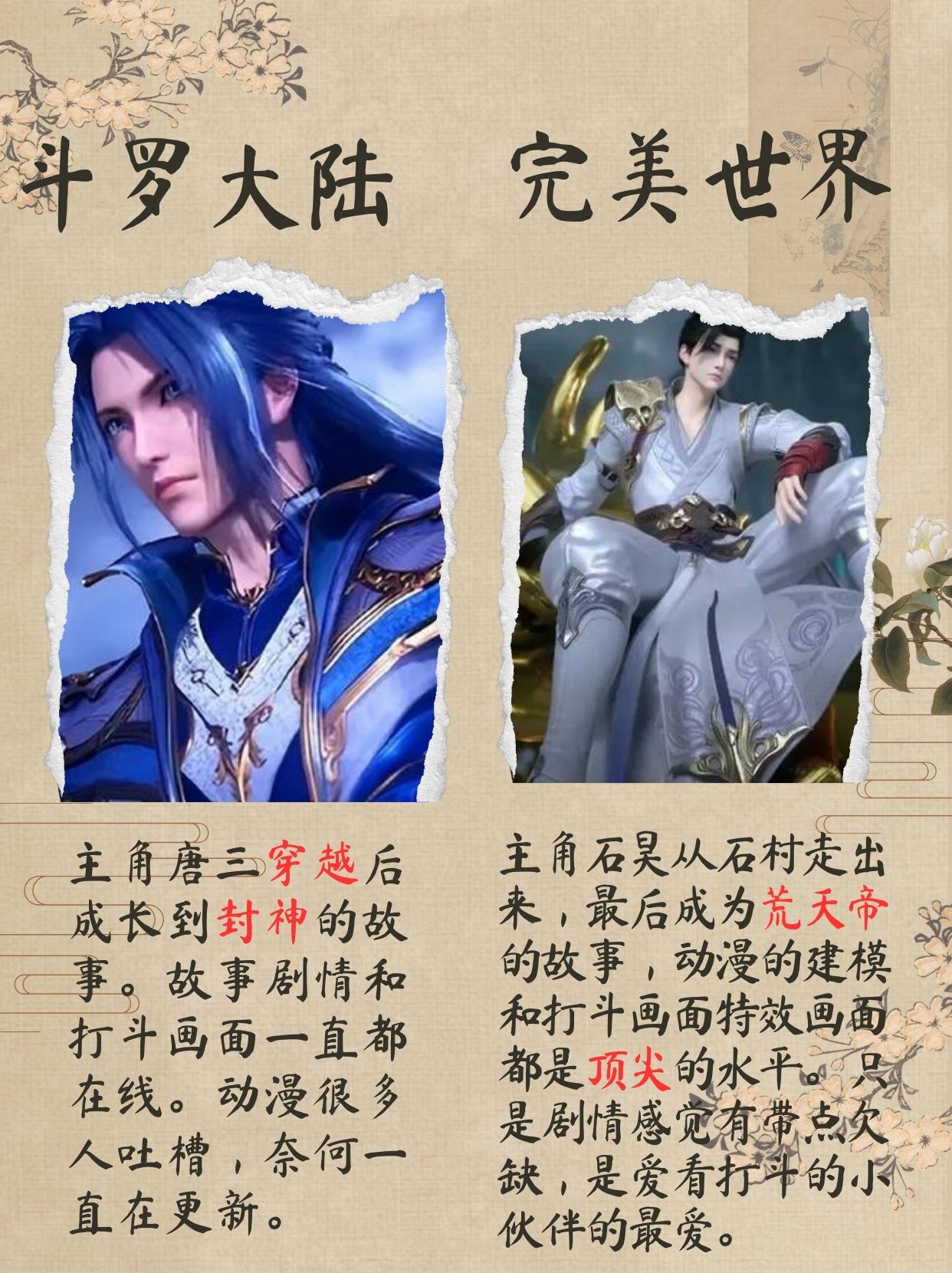 修仙动漫排行