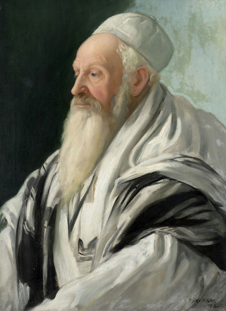 拉比的画像  画作名称:portrait of a rabbi 中文名称:拉比的画像 画