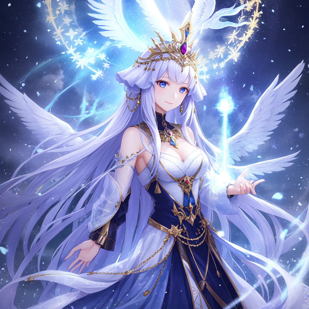 魔法少女 冰色幻想 #冬天最佳打开方式# #二次元动漫美图#