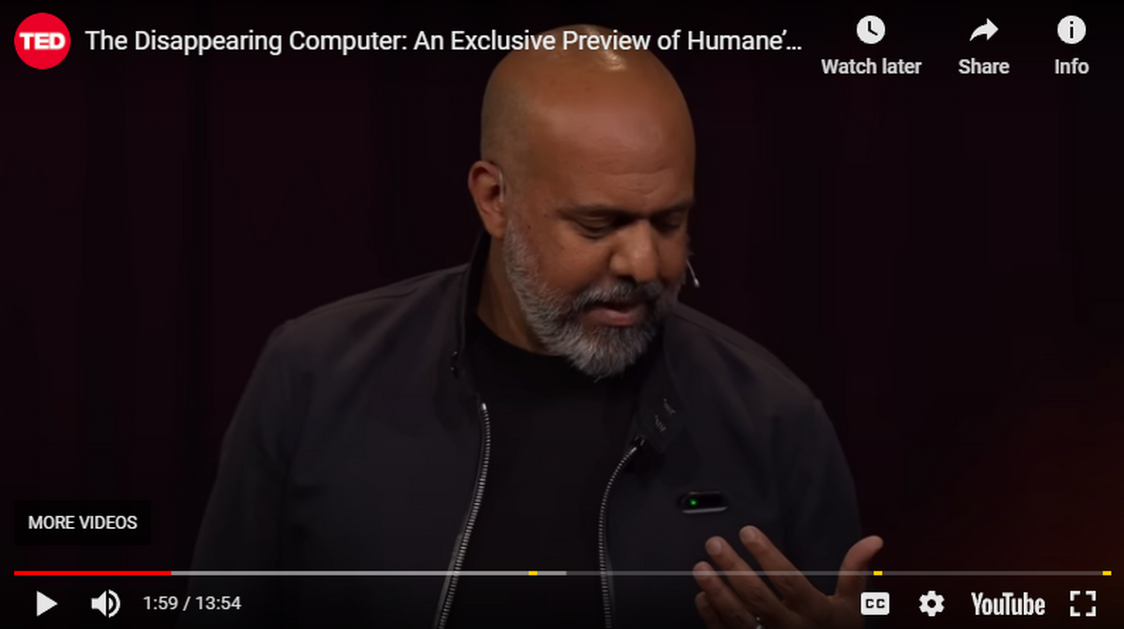 消失无踪又无处不在的计算机 humane的演示吸引了技术顽固派和怀疑者