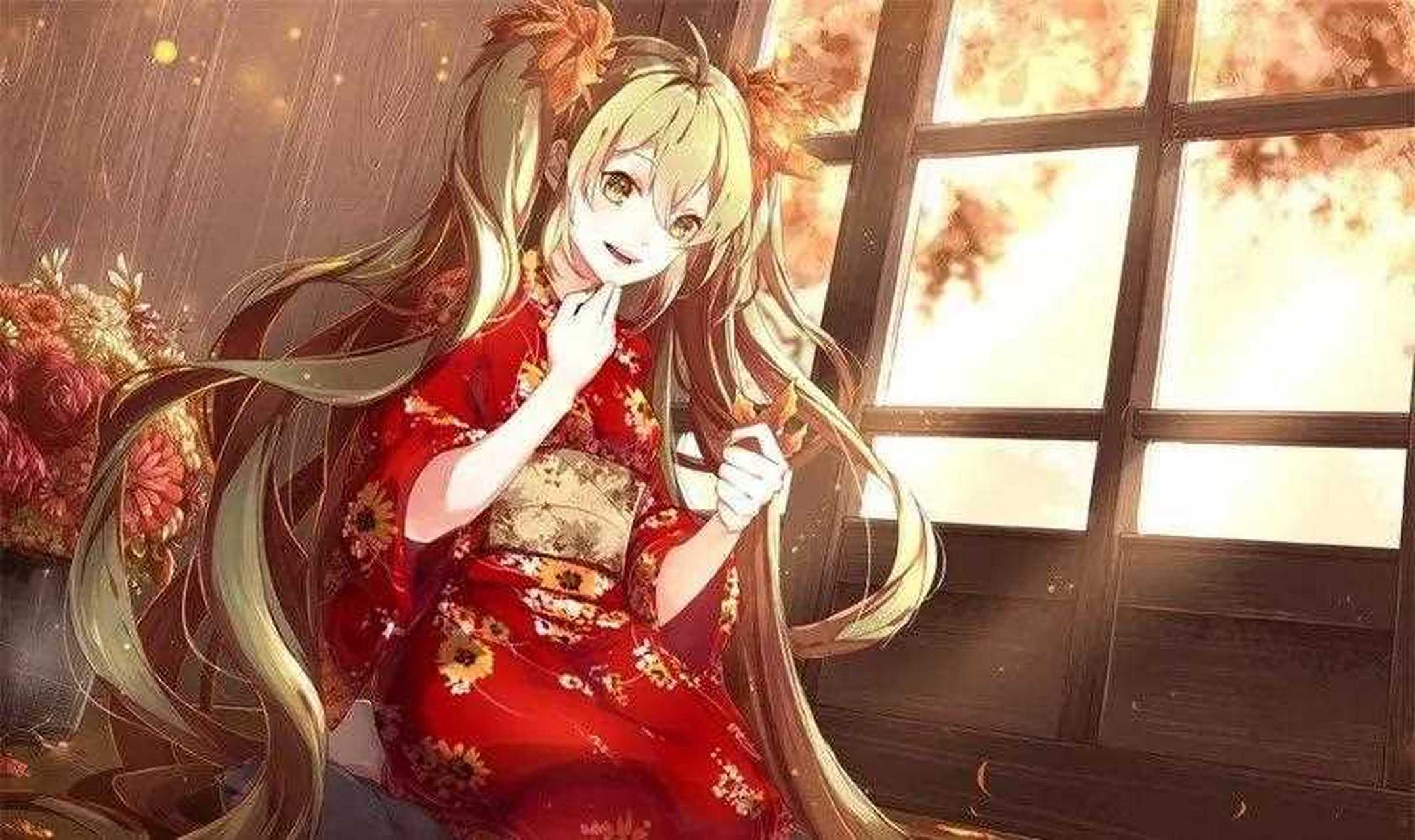二次元|初音未来古风美图[悠闲]