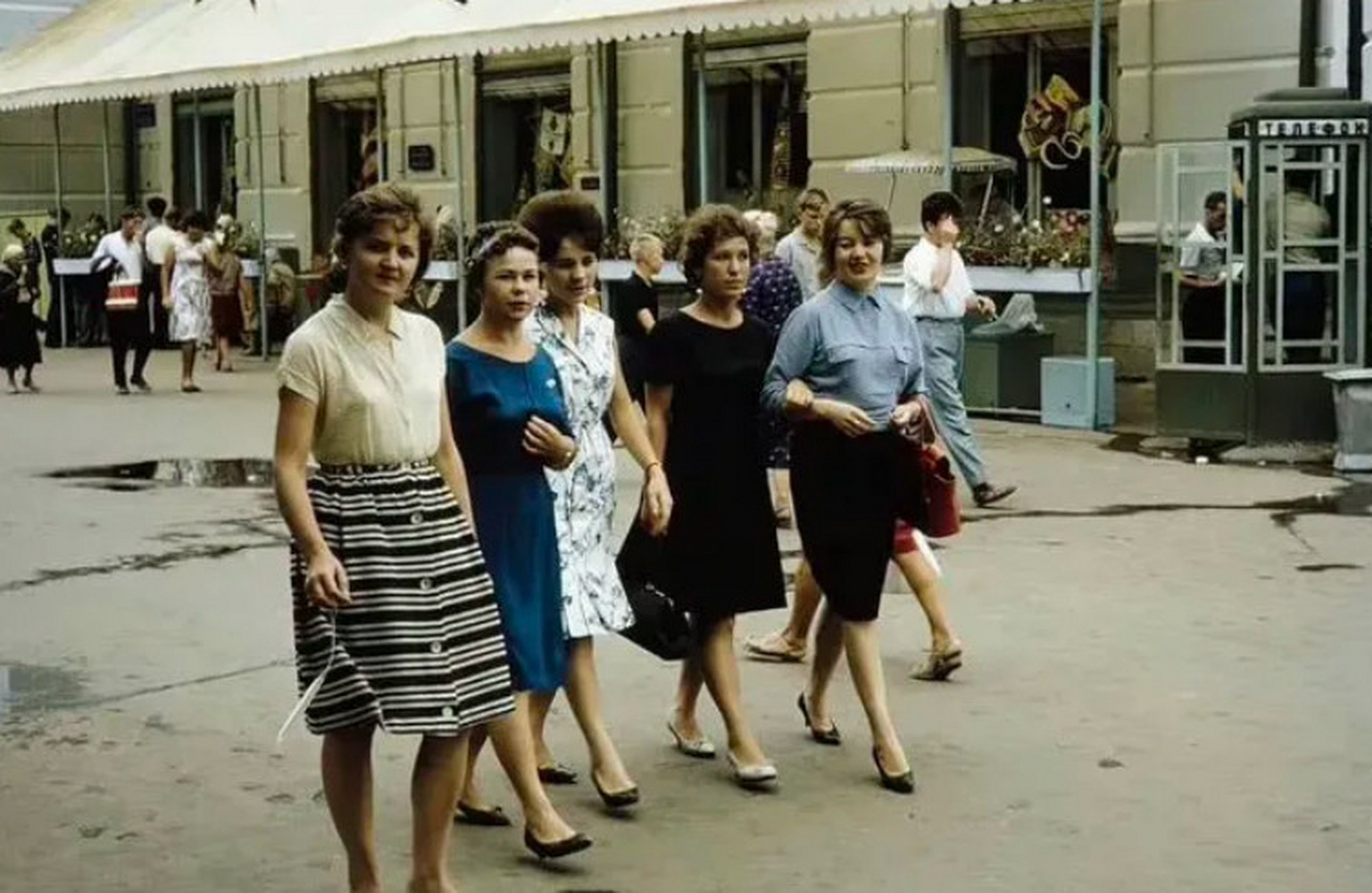 1960年代的苏联老照片,看起来他们的生活挺不错的,尤其是赫鲁晓夫的