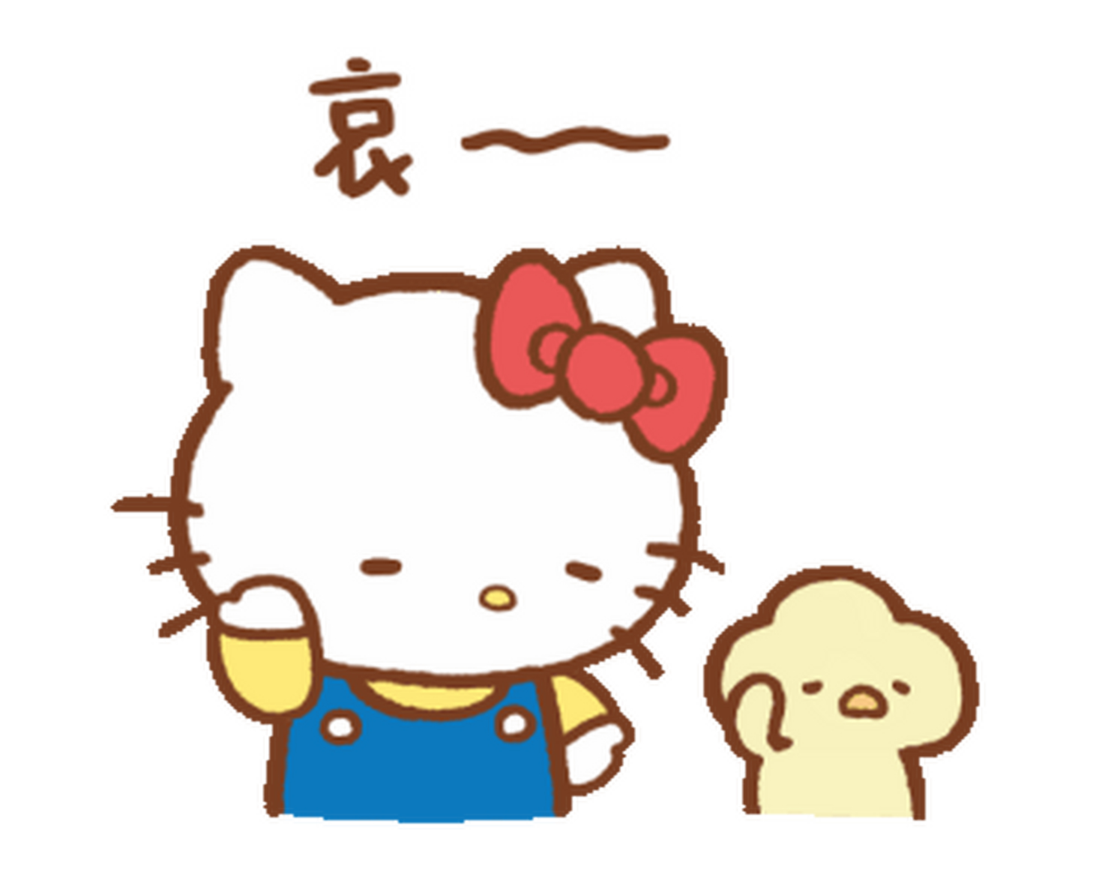 line表情包丨hellokitty凯蒂猫表情包2.