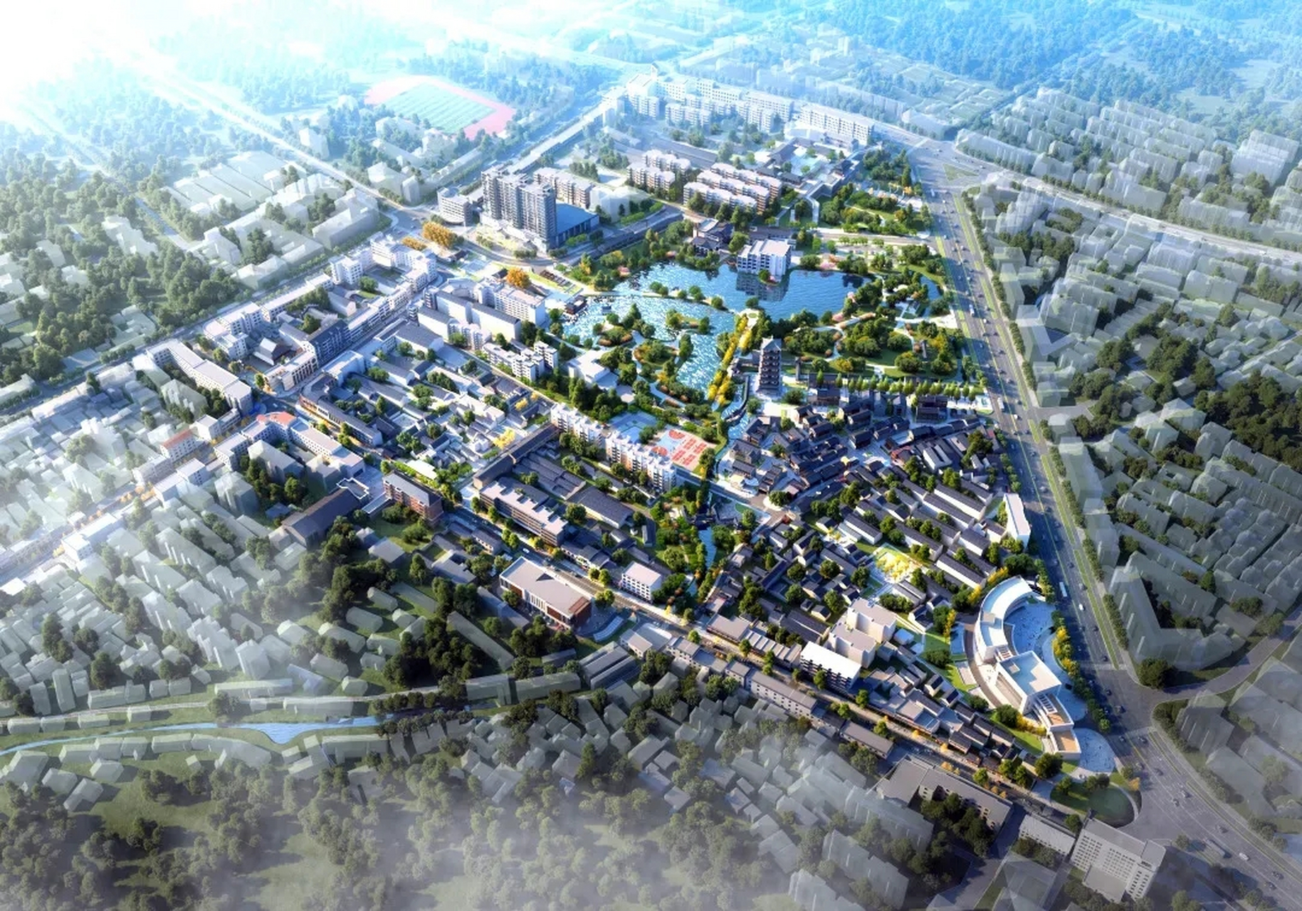 庐江城南环碧公园城市更新项目采用房票安置办法.