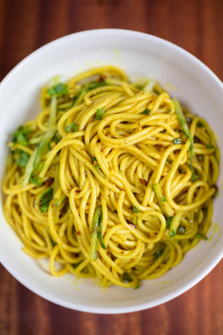 粘粘糊糊巨香的咖喱拌面 有一说一我真的被惊艳到了,想让更多的姐妹