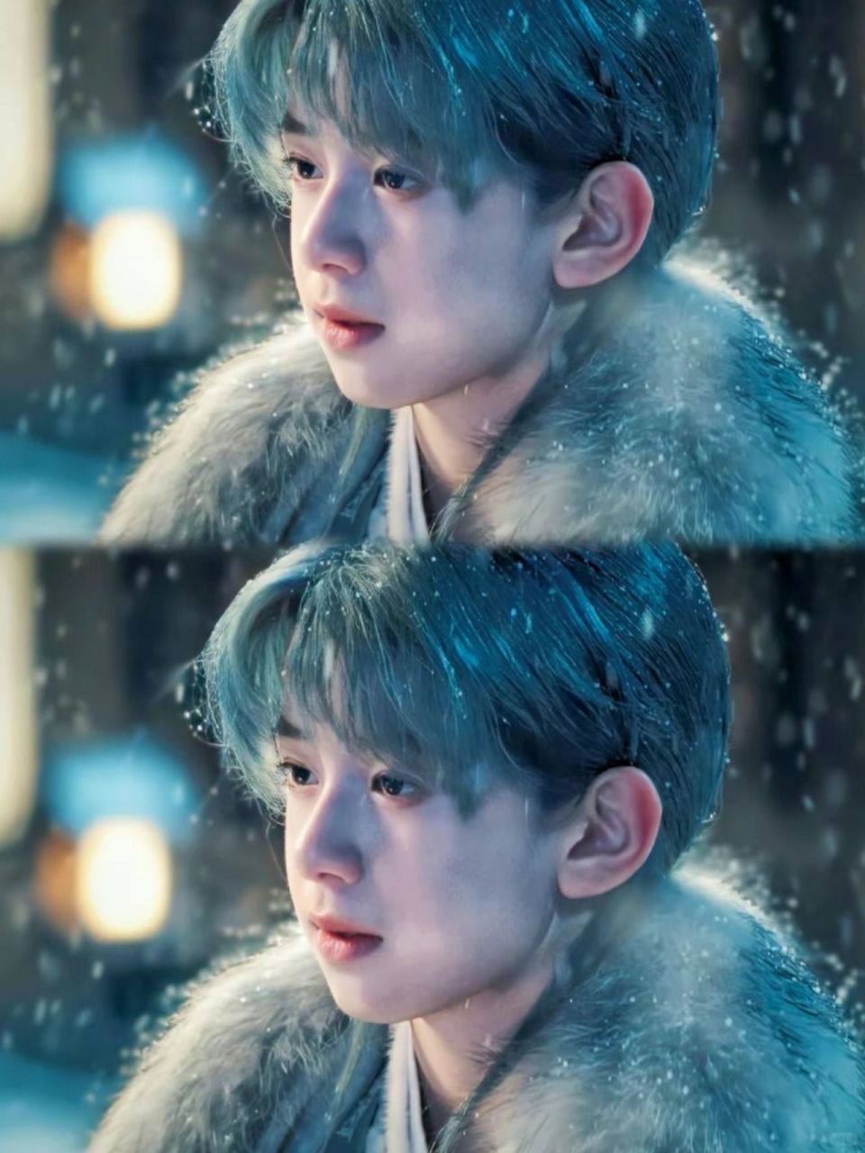 我还以为他们是同一个人  《晴雅集》里饰演金灵子的演员叫芦展翔