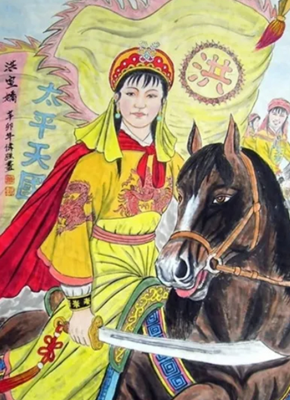 萧朝贵不幸阵亡,妻子杨宣娇为夫报仇险些葬身长沙城下,幸亏石达开及时