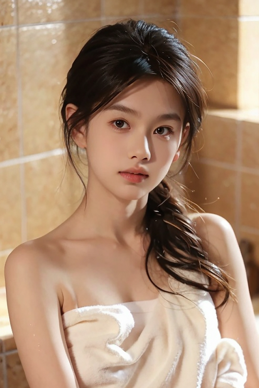 无法抗拒的日系少女写真,纯欲居家风艺术照#美女# #养眼美女# #纯欲风