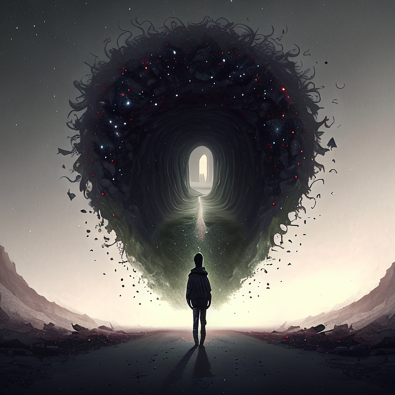 十夜不相见,一见又如初.缥缈,虚幻,明丽#百度文心一言来了