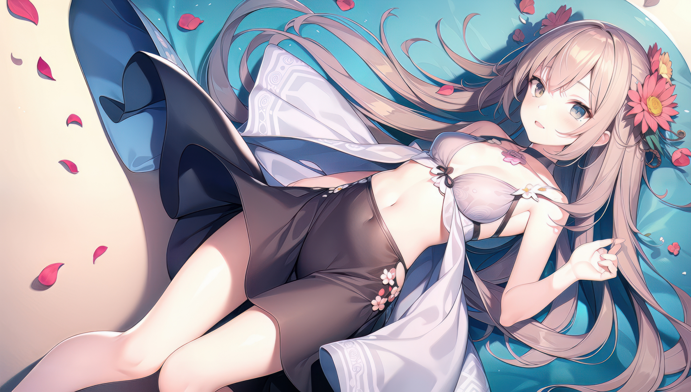 绝美原创二次元超清壁纸#ai美图社# #ai绘图社# #ai手机壁纸