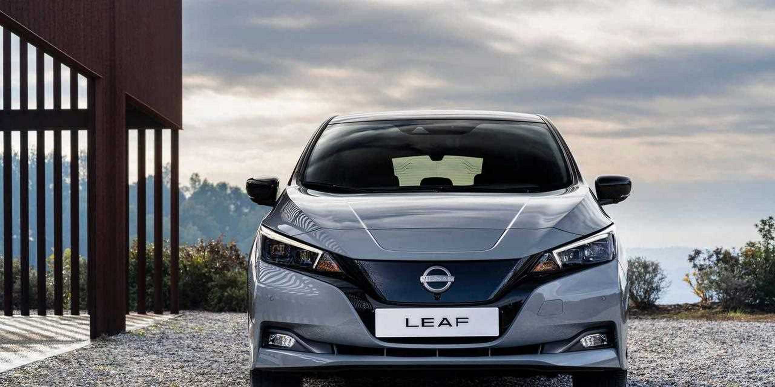 全新日产聆风ev在欧洲首次亮相,外观焕然一新!