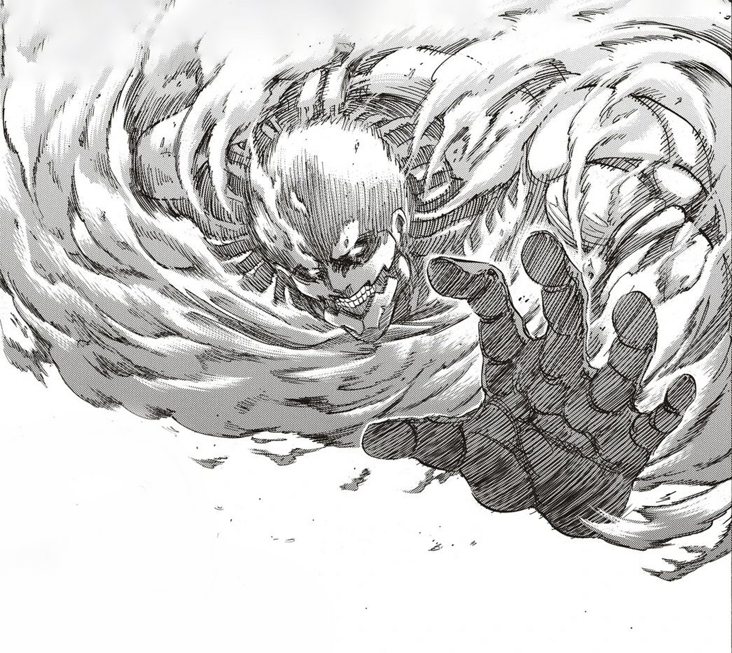 铠之巨人变身 #进击的巨人# #动漫