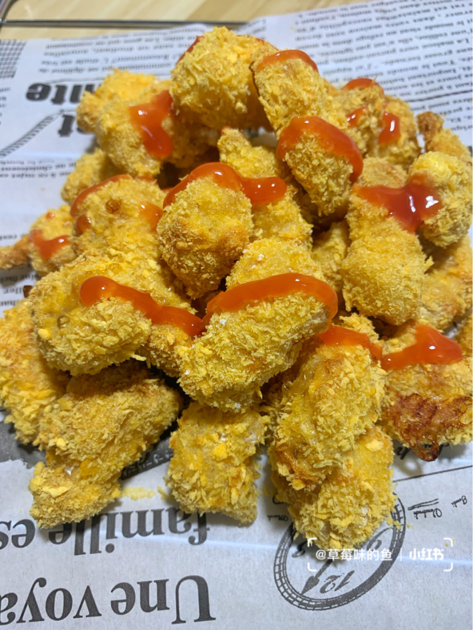 低脂无油的香脆鸡米花,味道不输k记[感冒] 这两天杭州这边一直在下雨