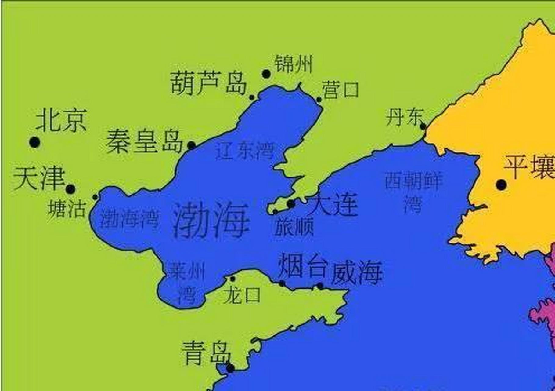 强烈建议国家在渤海填海造陆,渤海平均深度18米,特别适合填海造陆,将
