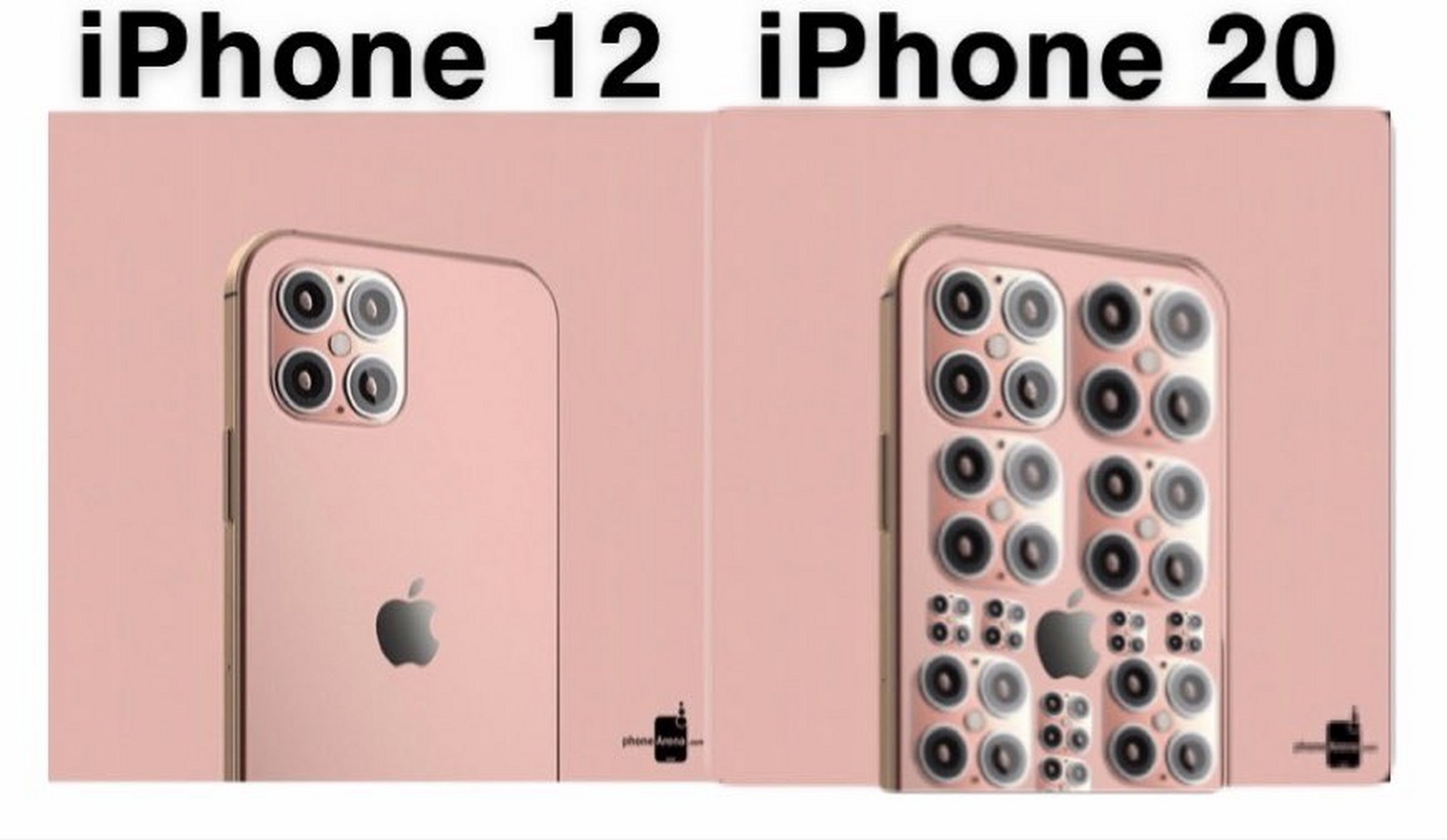 iphone 12和iphone 20,原谅我不厚道的笑了.