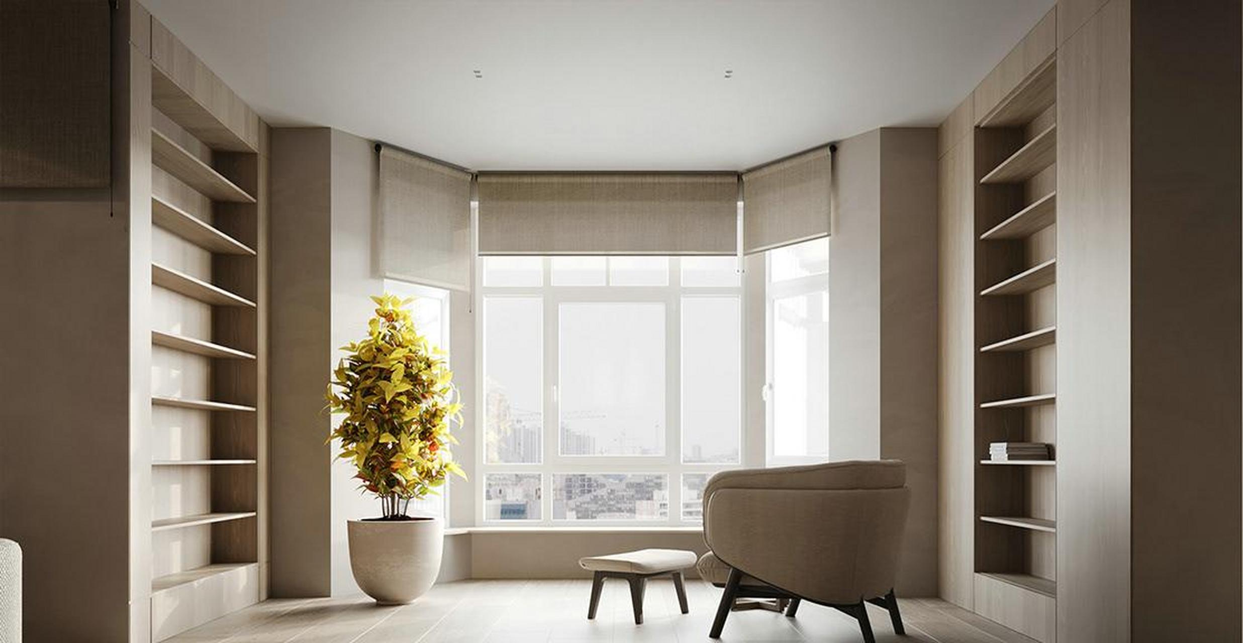 gif创作人# 淡原木色配色设计,温柔自然 中大户型可以考虑 这里最