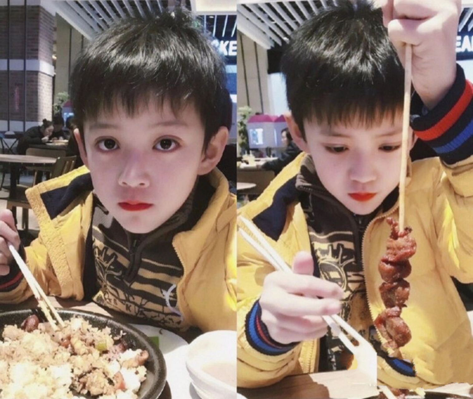 tf家族三代小时候	来了	tf家族三代小时候