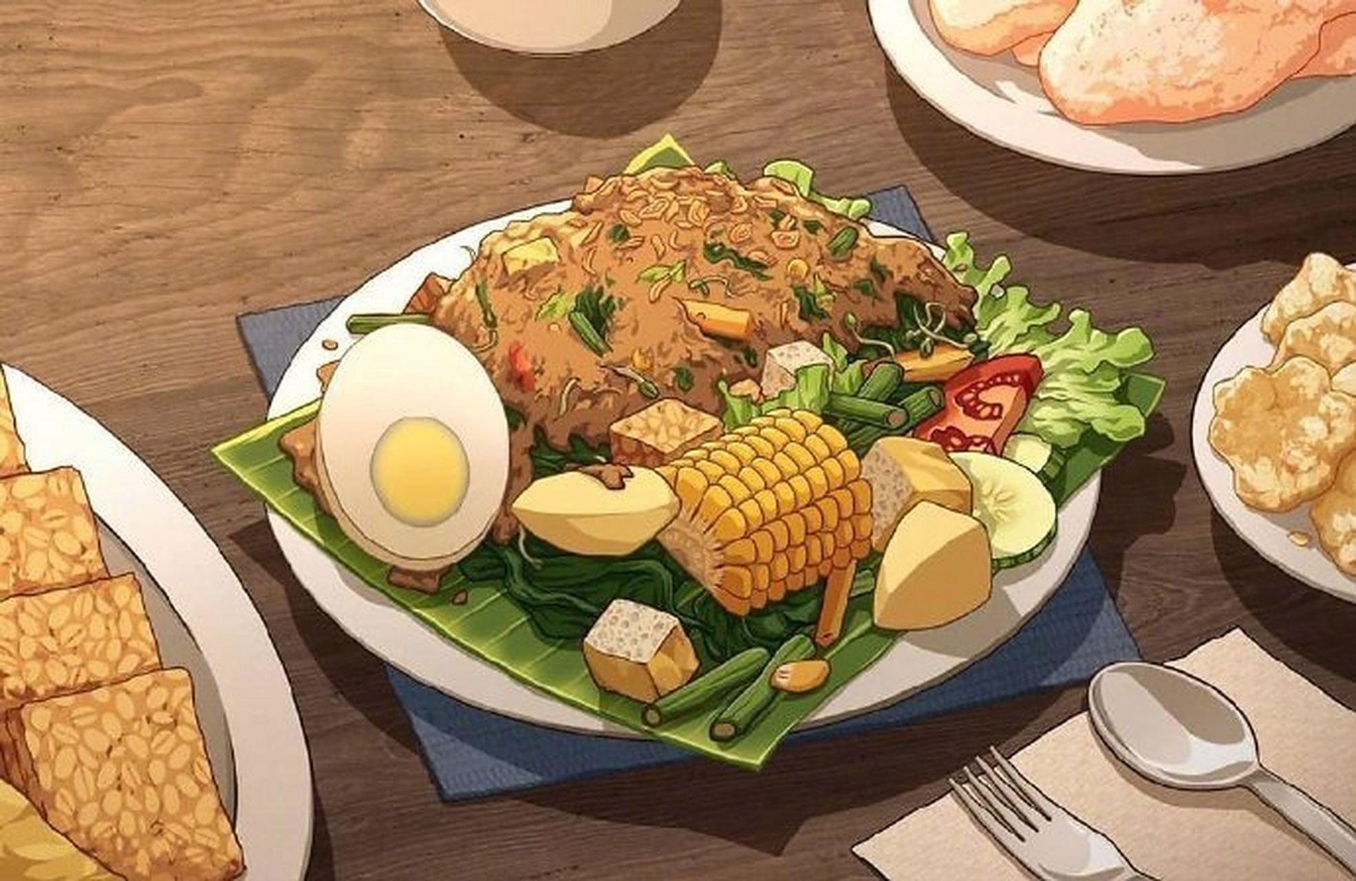 二次元的治愈系美食