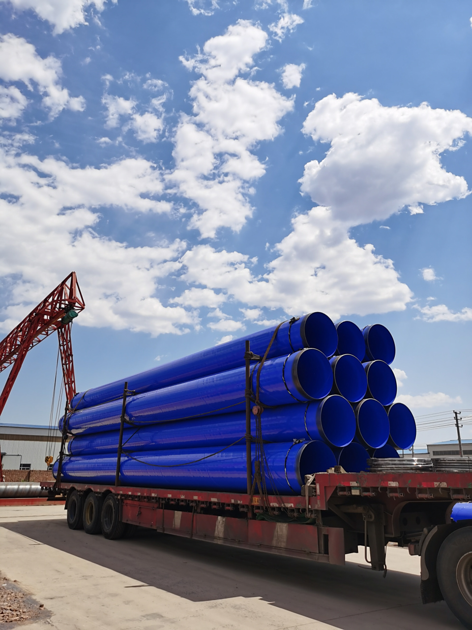 广晟承插式涂塑钢管#   简便易行:承插连接方式不需要焊接,安装嫉单