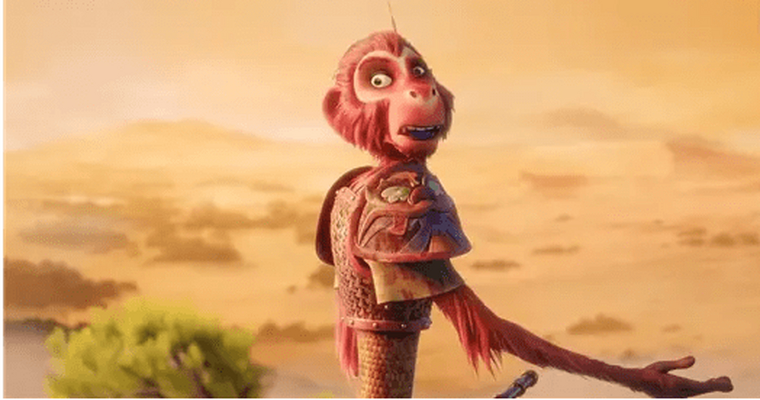 周星驰监制网飞版动画《美猴王》中文预告出炉,主题:猴子自己的自我.